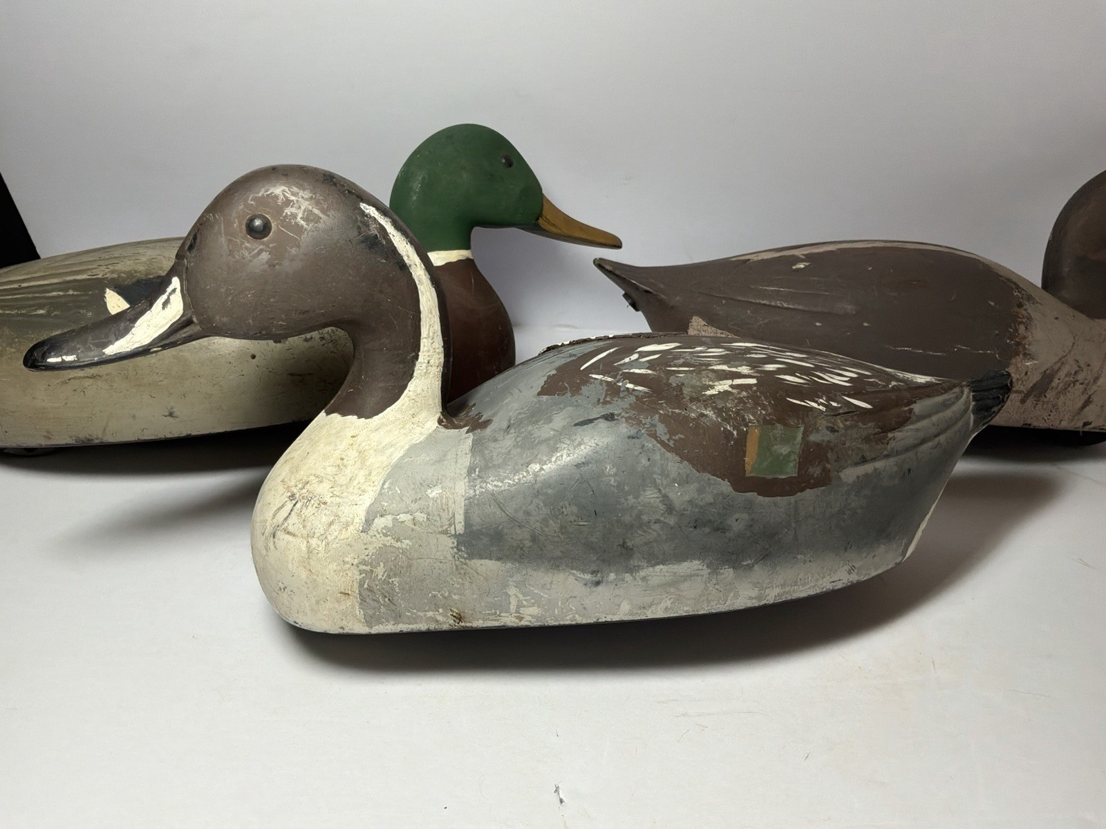 1960’s “Animal Trap Company Of America” “Victor D-9”- 3 Lot- Mallard And Pintail