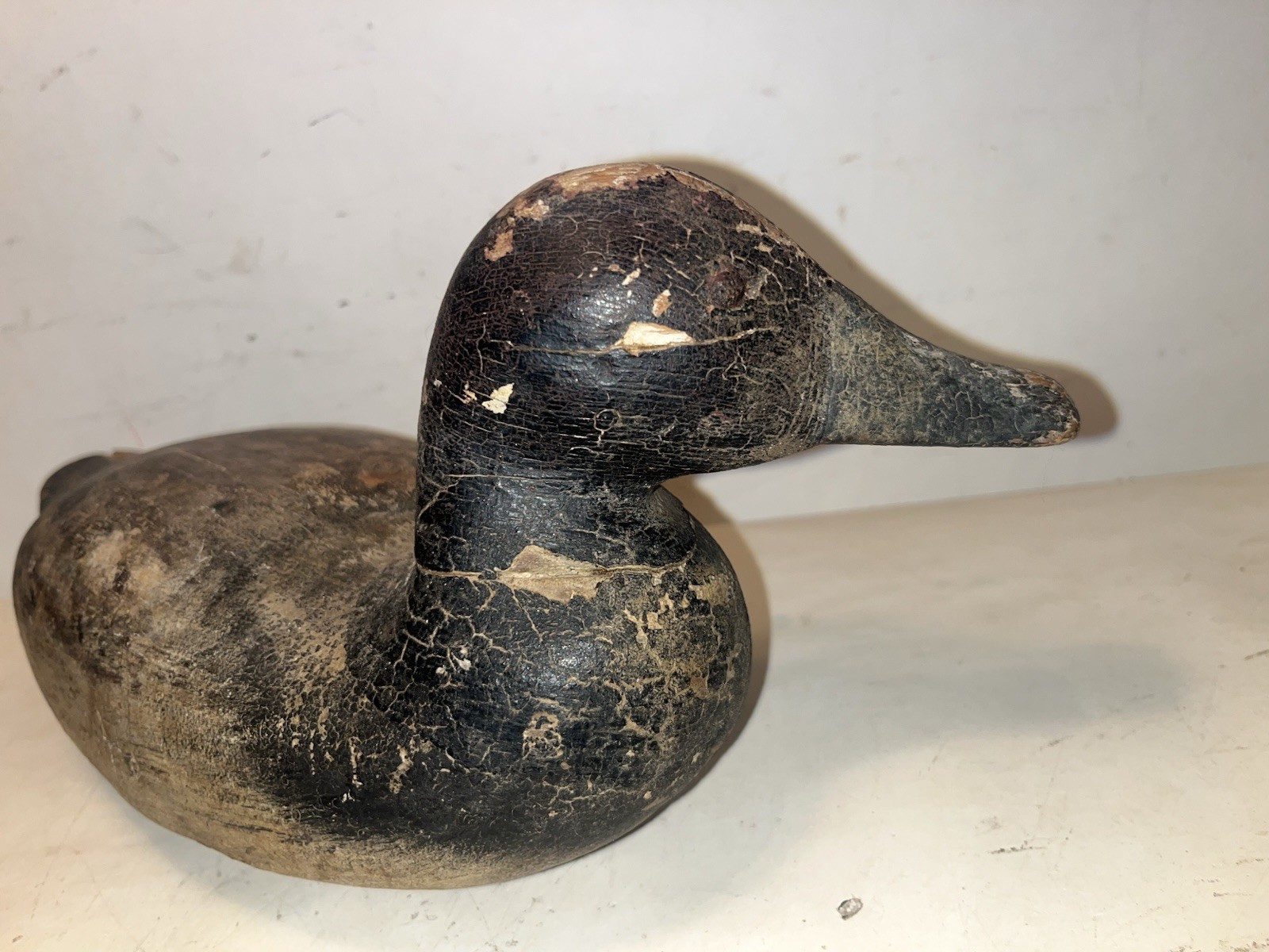 redhead drake duck decoy antique upper chesapeake maryland
