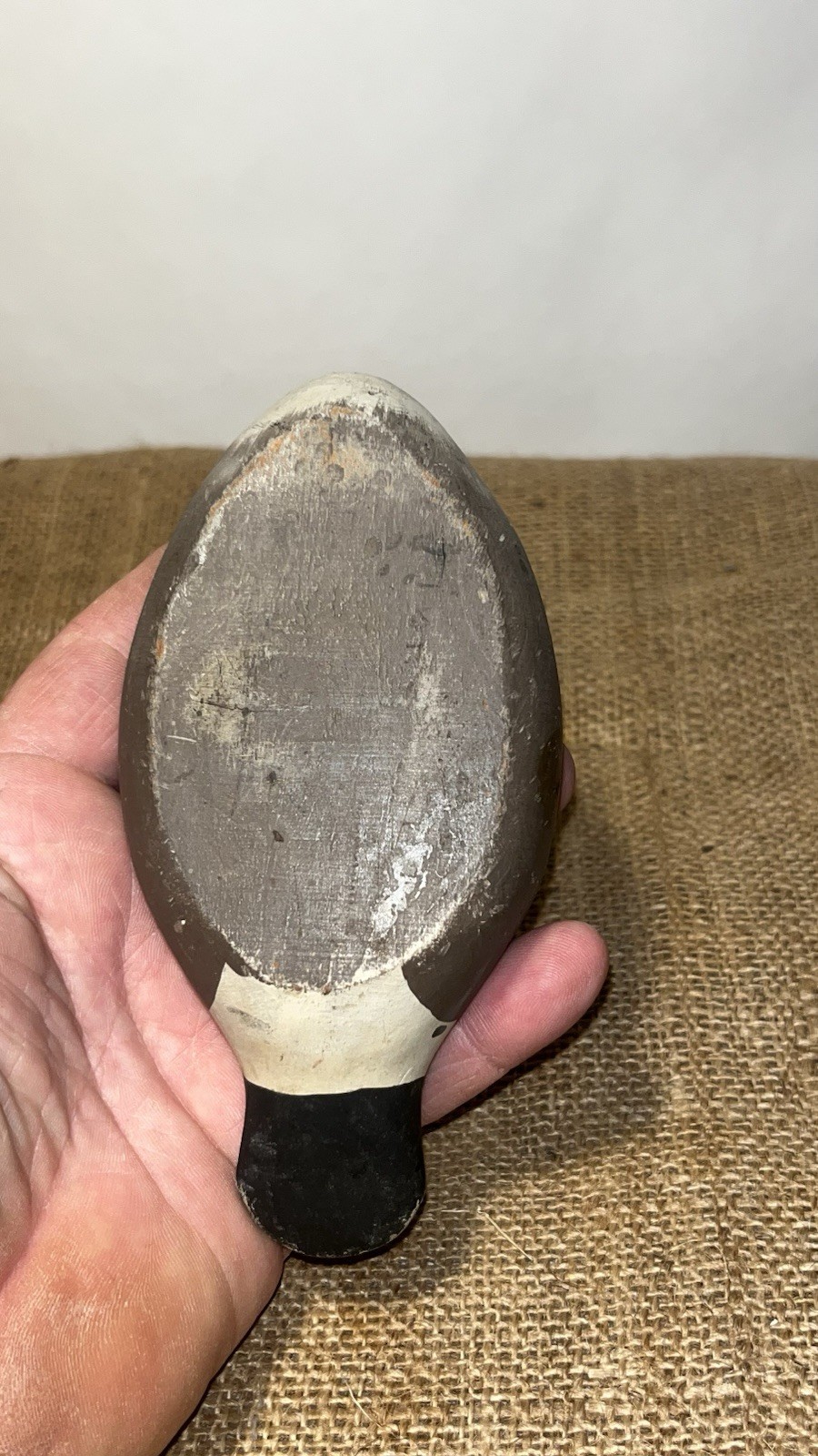 canada goose miniature decoy captain jess urie rock hall maryland