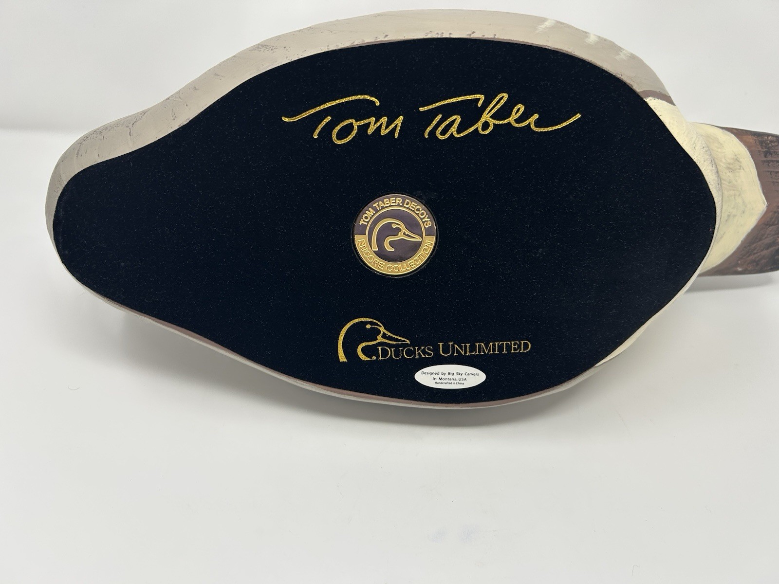 Vintage Tom Taber Ducks Unlimited Canada Goose Decoy – Full Size 20″