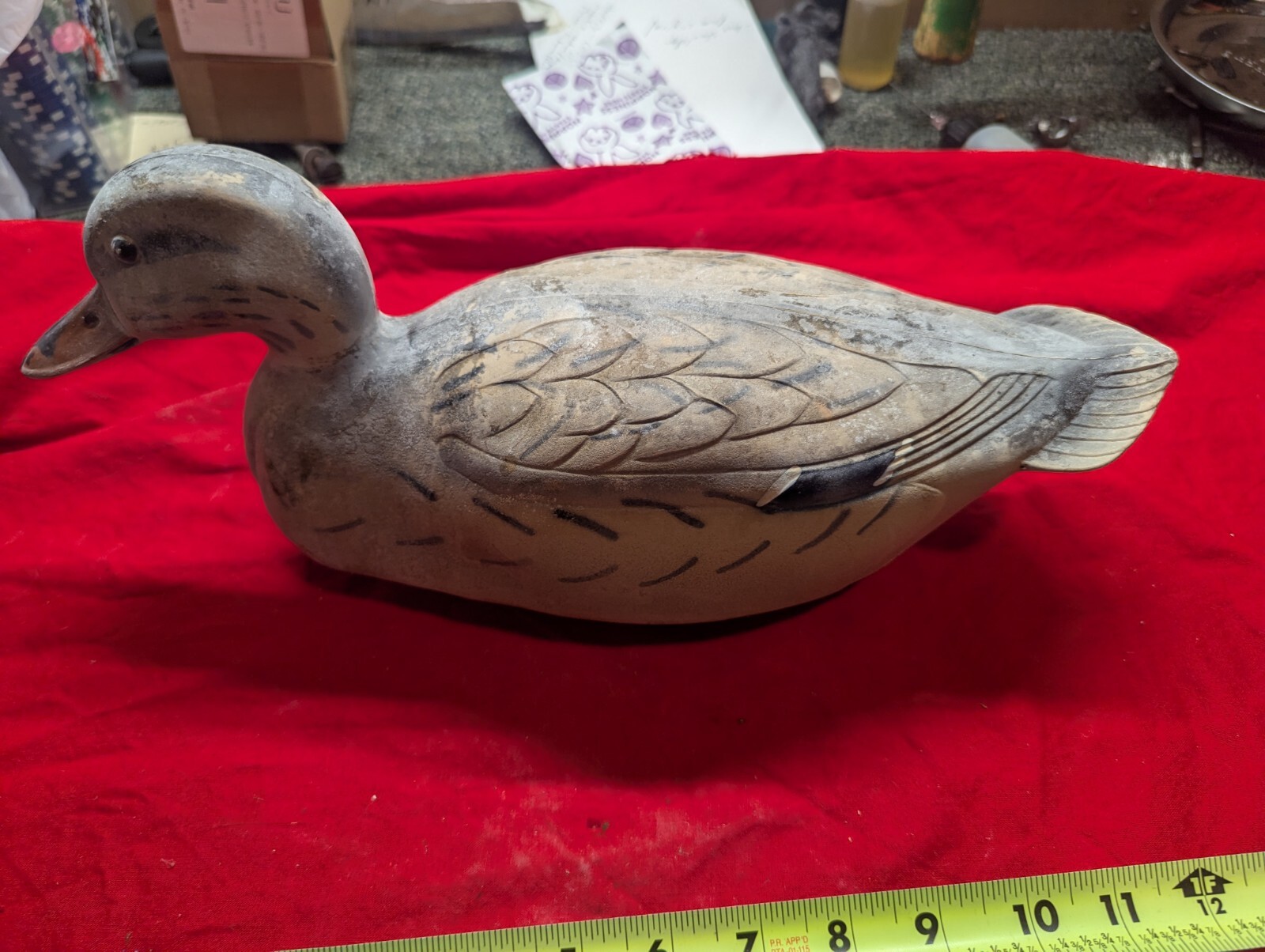 1956 Fairfax Feather Lite STM-55 J.S. McGuire 14″ Hen Mallard Duck