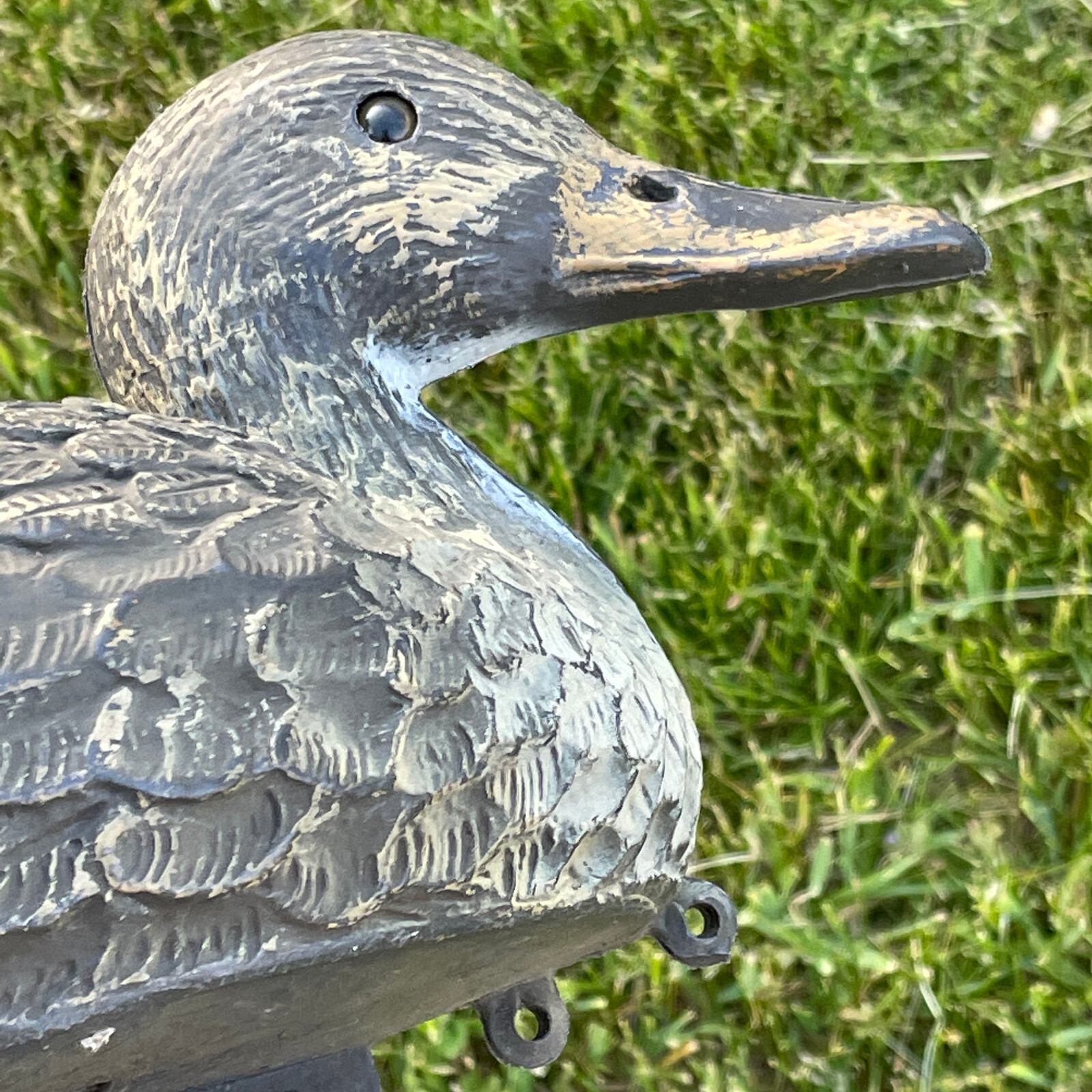 Mallard Hen Plastic Weighted Duck Decoy Made In Italy