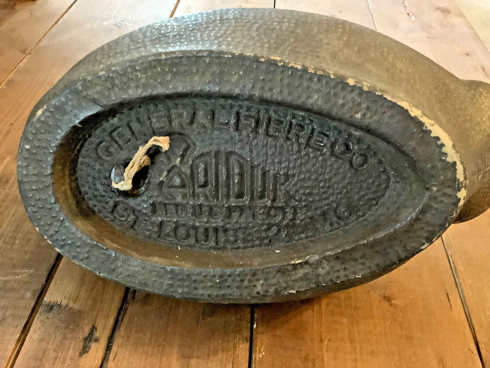 Ariduk Decoy Duck, General Fibre Co. St. Louis MO, VINTAGE hunting fishing bird