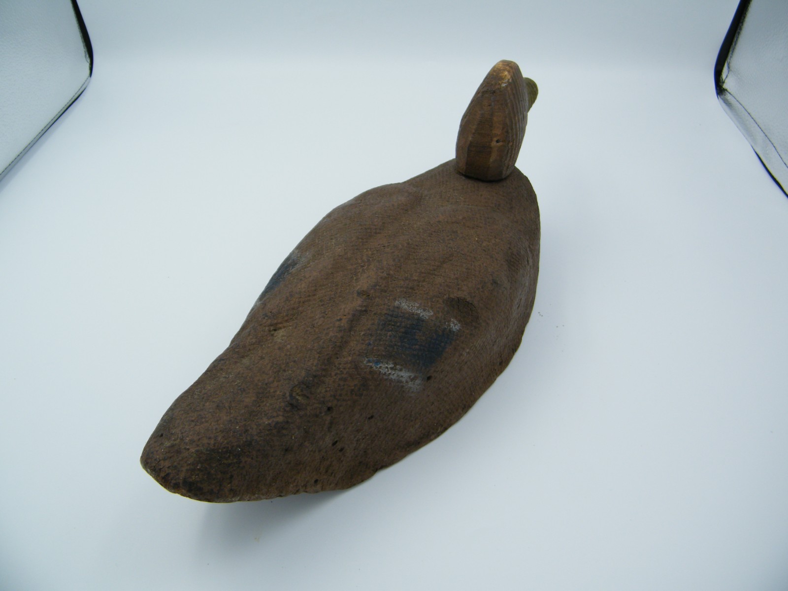 Vintage 1940’s Arrowhead Products Co Mallard Hen Black Duck Decoy