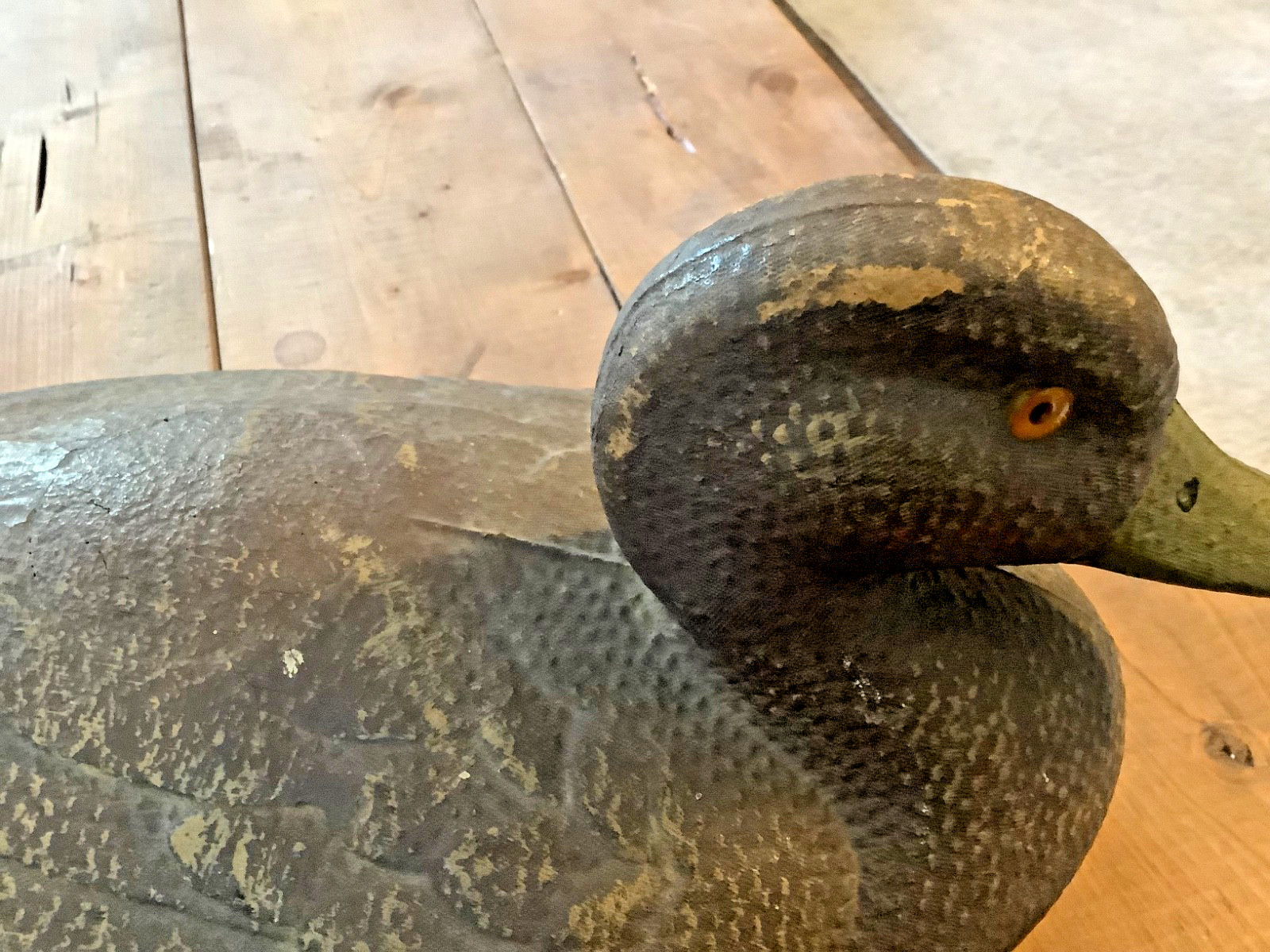 Ariduk Decoy Duck, General Fibre Co. St. Louis MO, VINTAGE hunting fishing bird