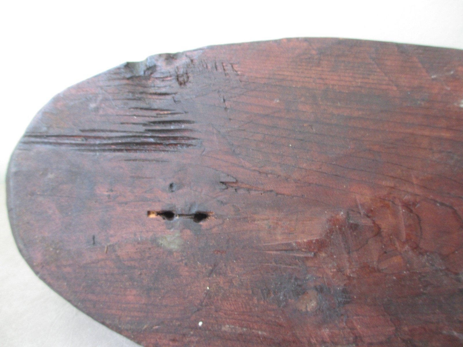 Antique MAINE Primitive Wood Duck Decoy Hand Carved Folk Art Working Bird