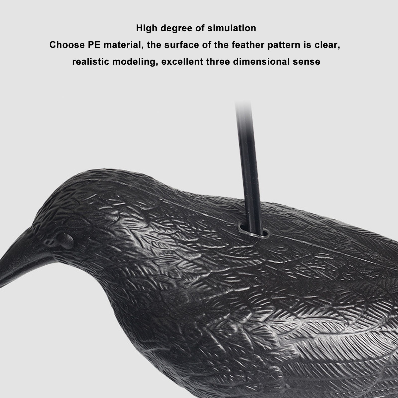 Crow Decoy For Outdoor Shooting Hunting New