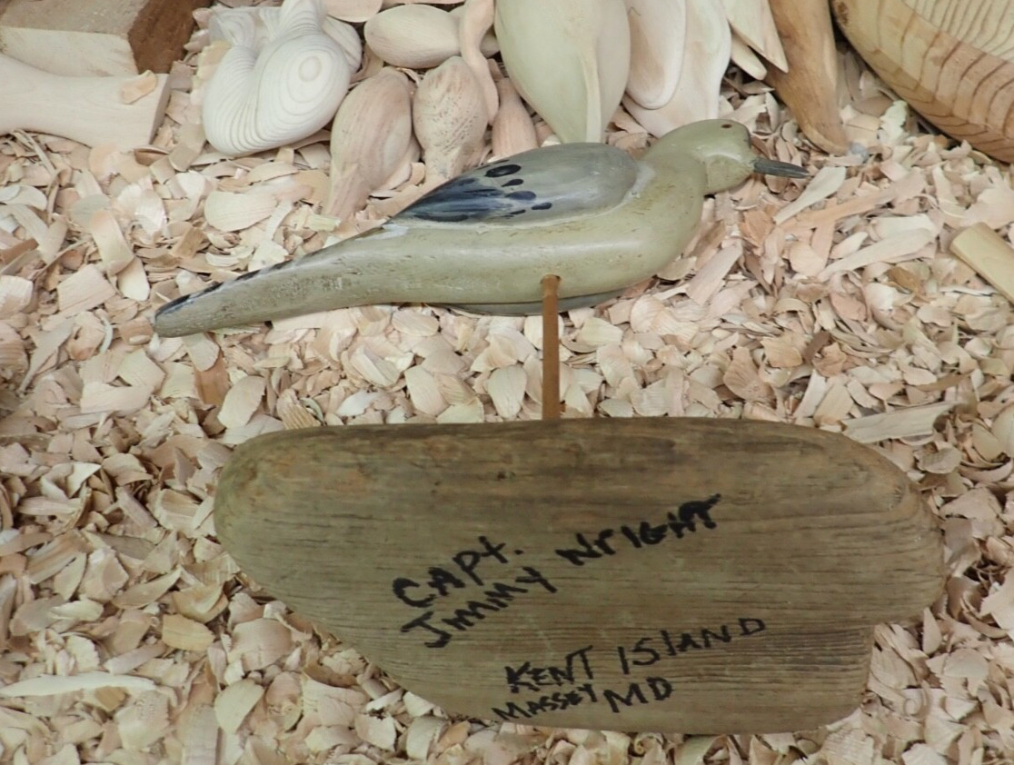 Capt. Jimmy Wright (1933-2021) Massey Maryland Dove Decoy