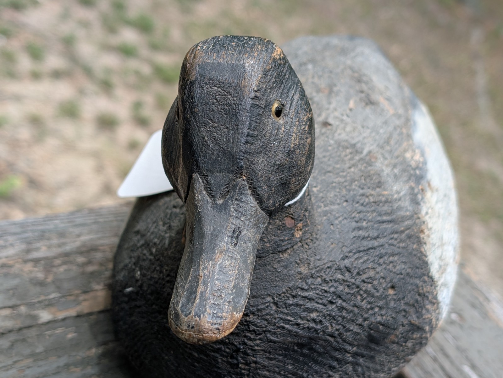 VINTAGE CARVED WOODEN HUNTING DUCK DECOY FOR SALE 206 Frank Schmidt Mt. Clemens