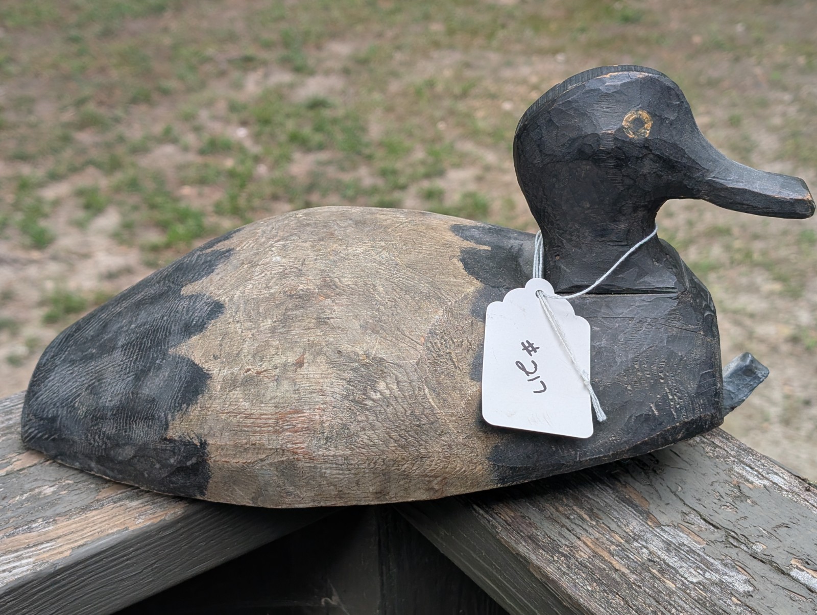 VINTAGE CARVED WOODEN HUNTING DUCK DECOY FOR SALE 217 Switzer Toledo, OH