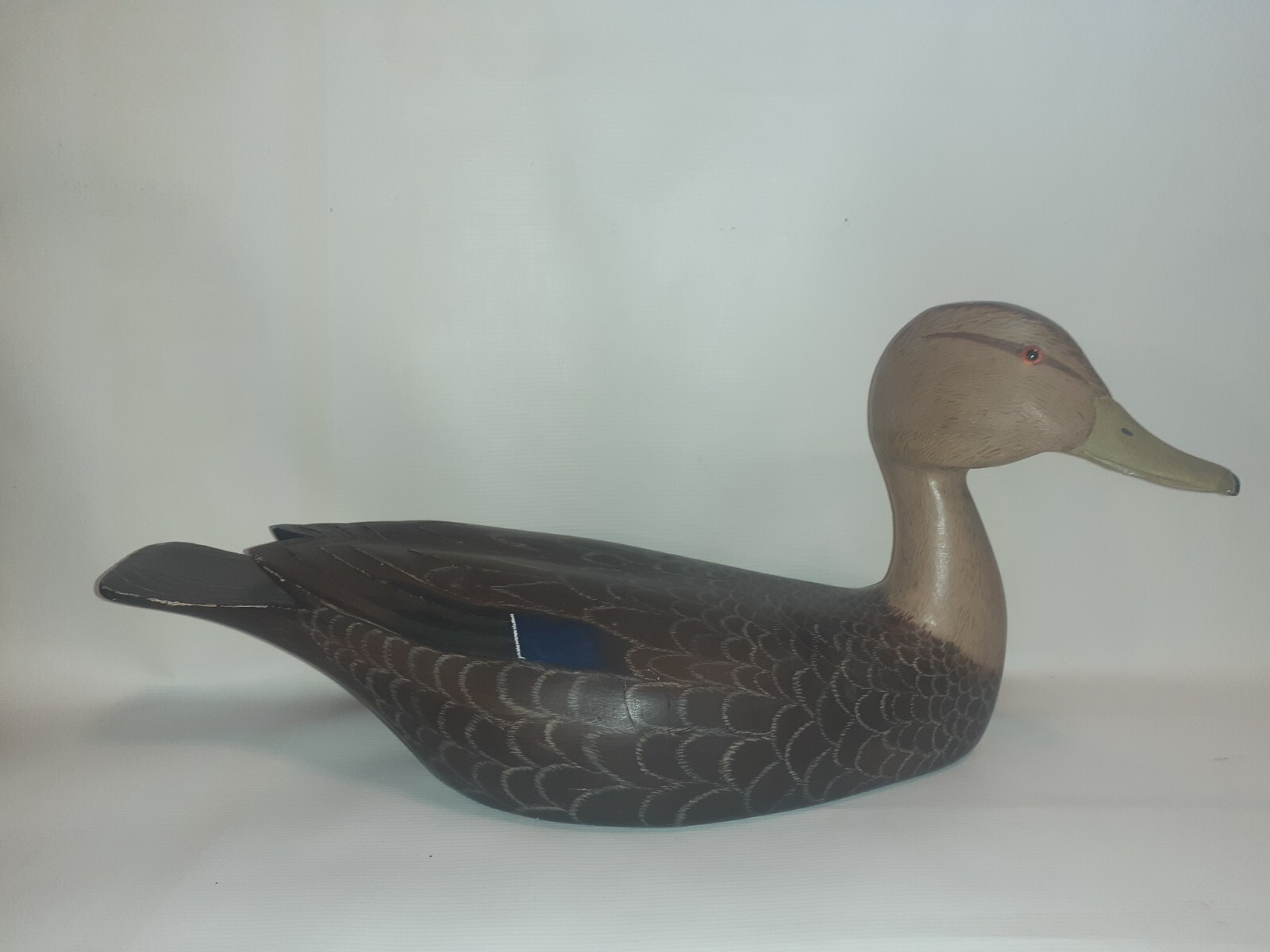 William J. Towner Aka Bill Towner Black Duck Decoy 1975