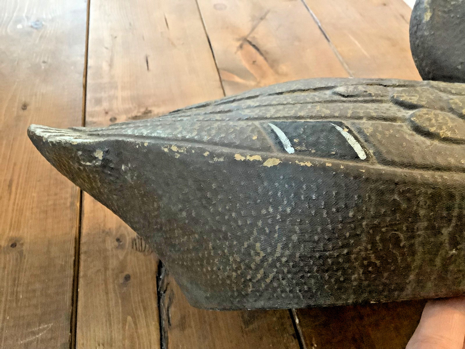 Ariduk Decoy Duck, General Fibre Co. St. Louis MO, VINTAGE hunting fishing bird