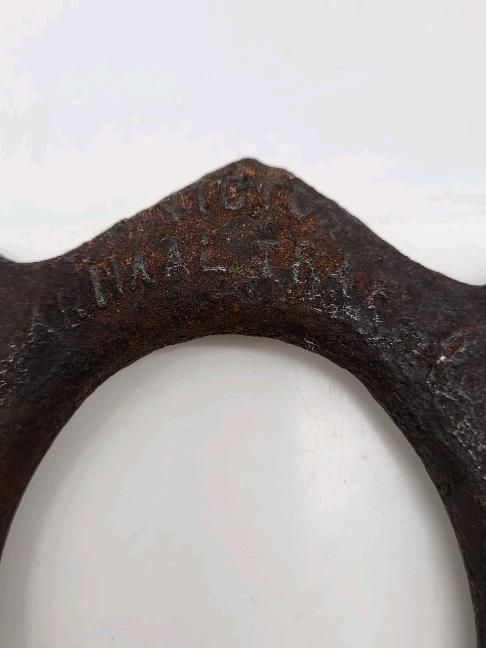 Vintage Victor Animal Trap Co. Cast Iron Duck Decoy Weight