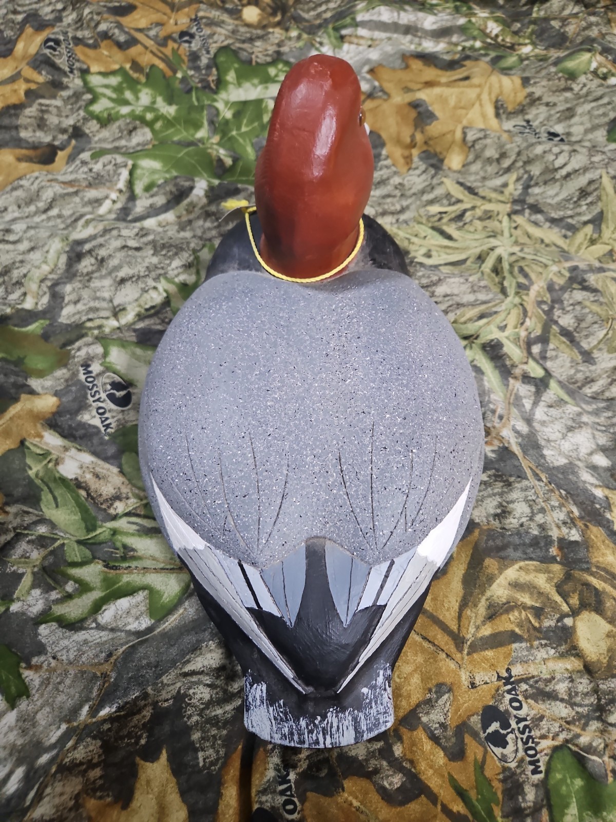 Hand Carved Redhead Duck Decoy By Bob Wilczewski – Artwork, Ducks Unlimited