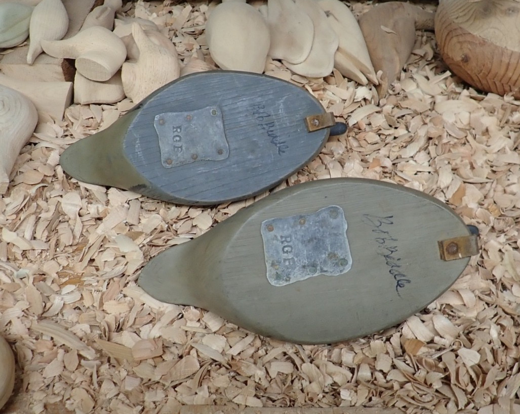 Bob Biddle (1937-2025) Media Pennsylvania Green Wing Teal Decoys