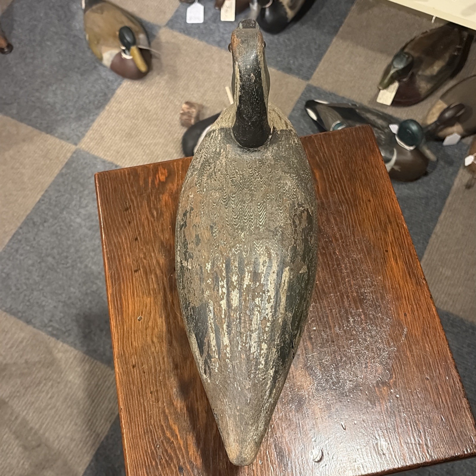 Vintage Pintail Drake Duck Decoy Wilcoxen Family? Paint By Perry Illinois River