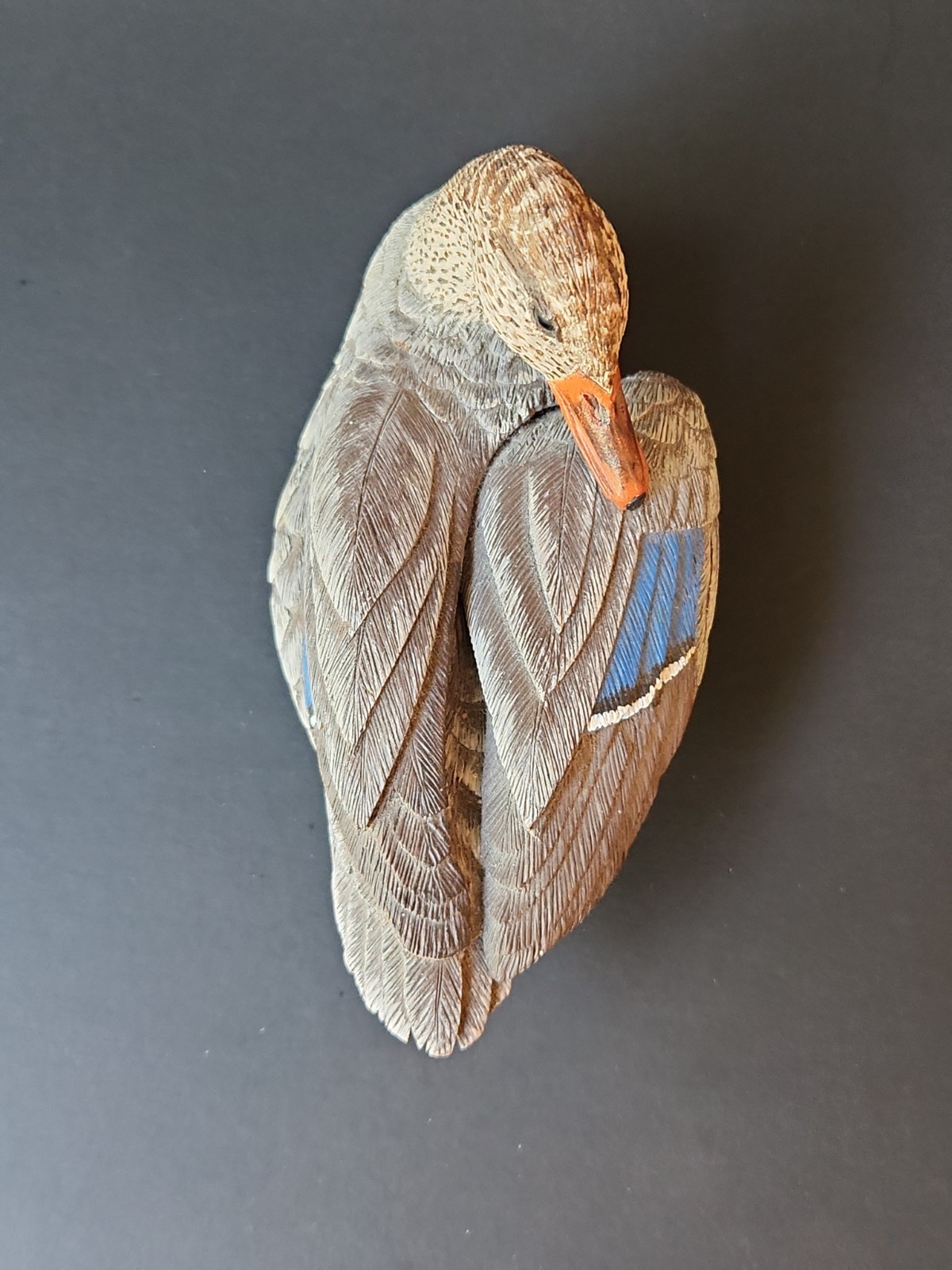 Paul & Deb Butcher 1984 Decorative Decoy Teal Duck Middle River Maryland