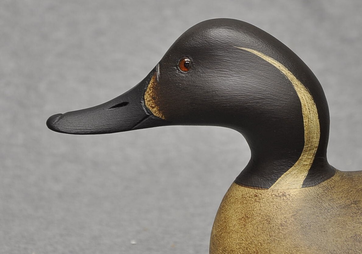 MASON STYLE PREMIER PINTAIL DRAKE duck decoy Darkfeather Freedman HOLLOW OP
