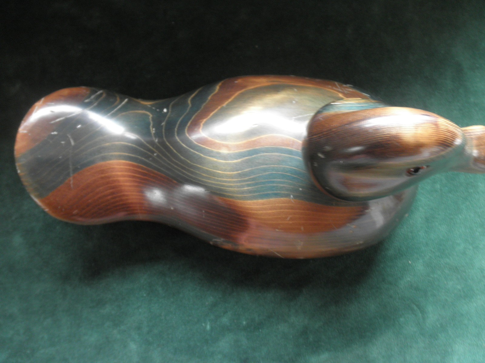 Ducks Unlimited 1989 Valerie Bundy Wooden Decoy