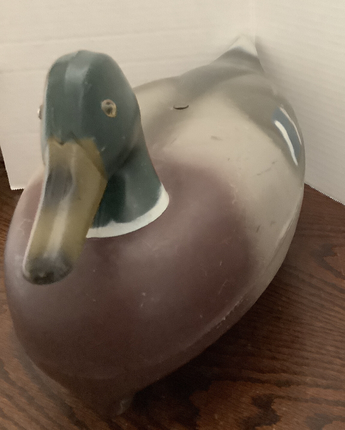 Duck Decoy Victor Animal Trap Company Water Fowl Mallard D-11 Old Vintage Hunt