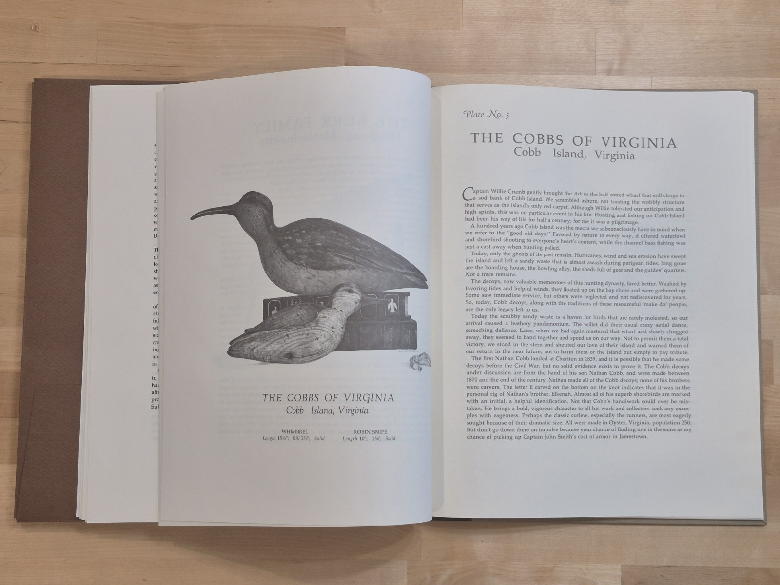 CLASSIC SHOREBIRD DECOYS-Milton C. Weiler-Signed #161, Limited 1st Edition 1971