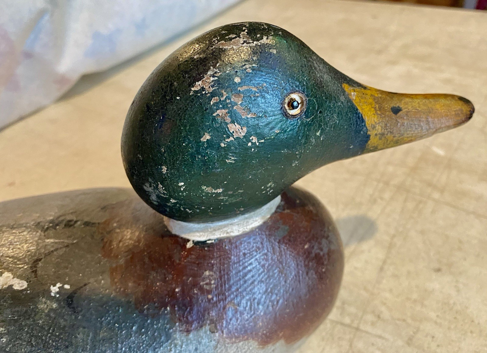 Mason Drake Mallard Wood Duck Decoy Origanal