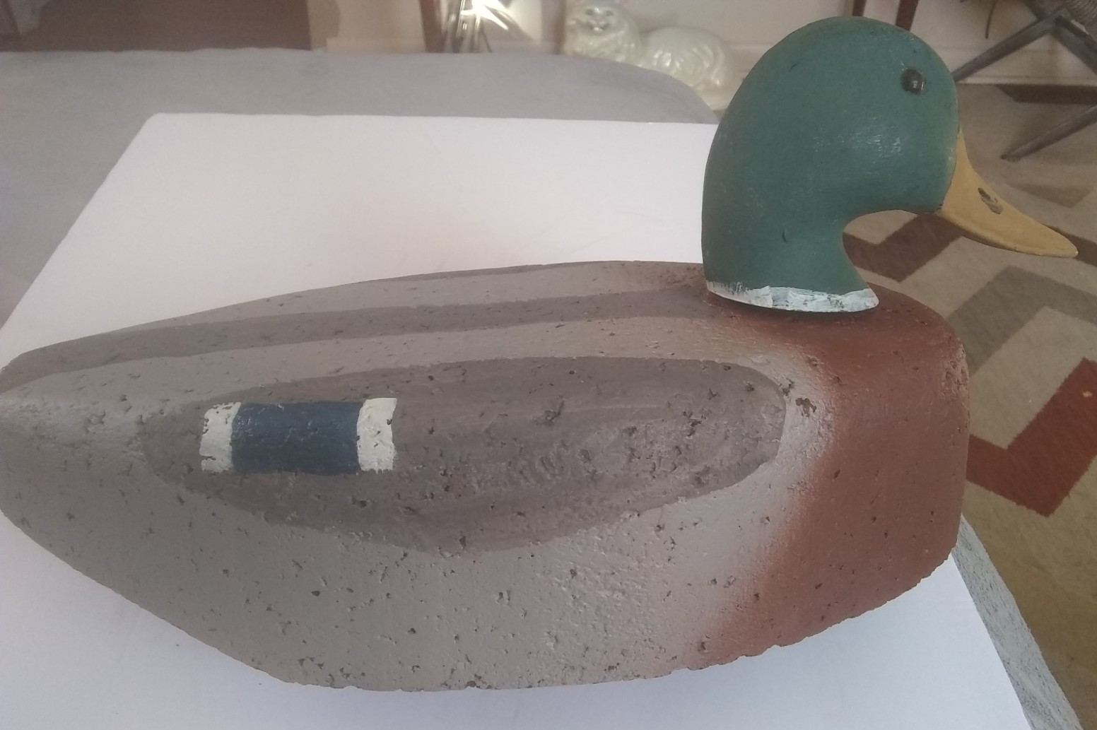 Cork Mallerd Hunting Duck Decoy 15 in length