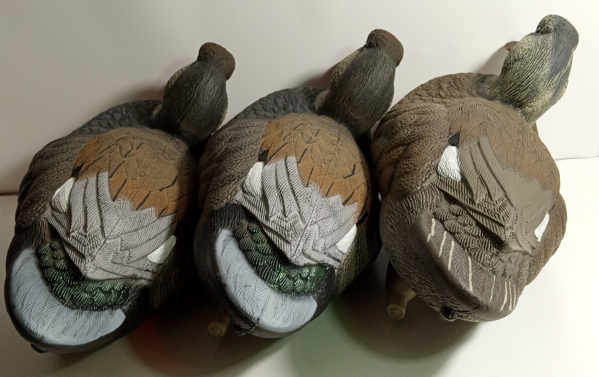 3 Flambeau Hunting Decoy Plastic Duck Decoys Brand New!!!