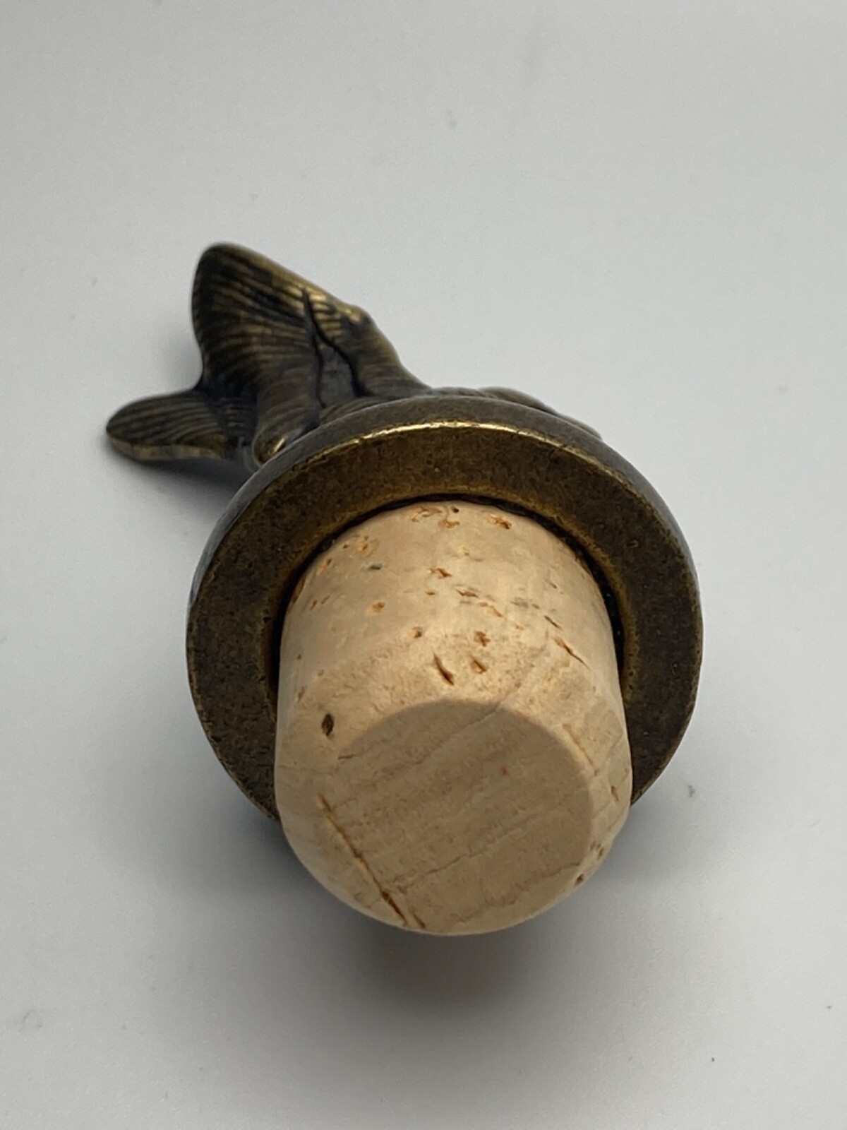 Jack Daniels DUCKS UNLIMITED Limitd Edition 2014 Wells Brass Bottle Stopper/Cork
