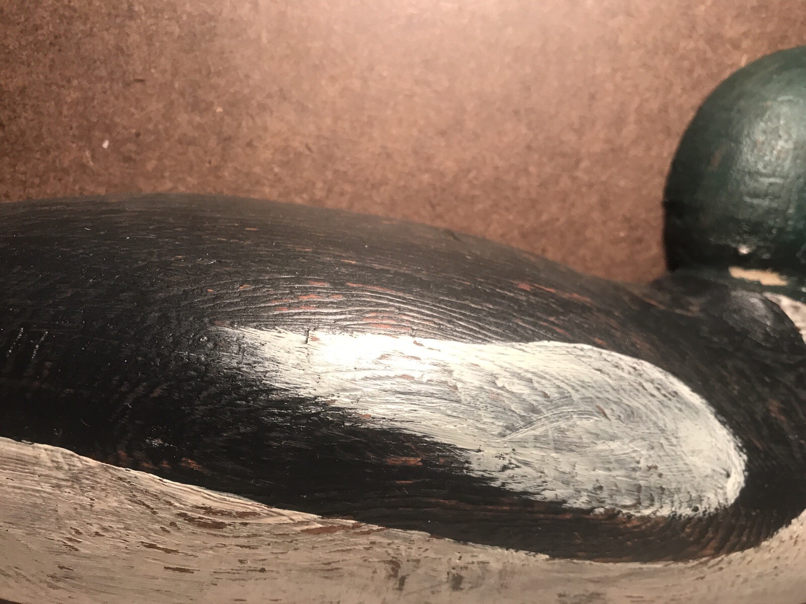 mason merganser drake plaque sign wall hanging duck decoy vintage