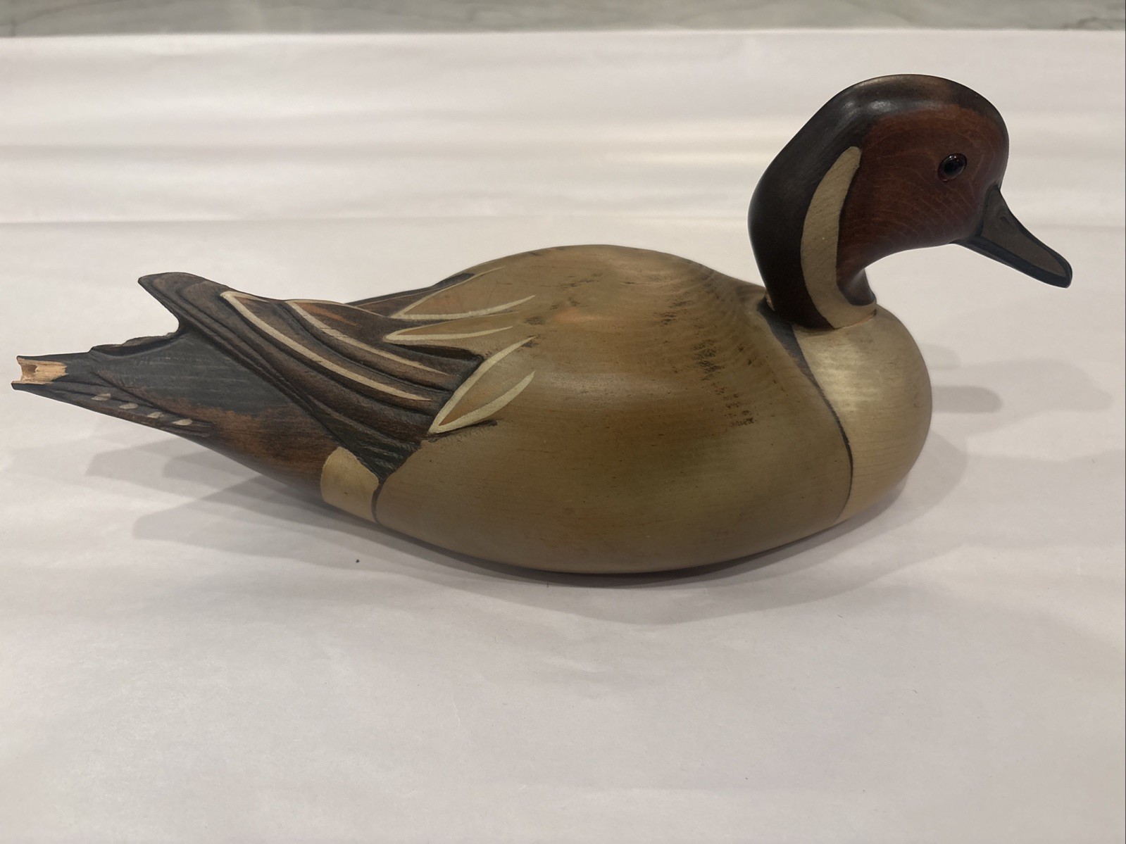 Big Sky Carvers Pintail Drake Duck Decoy #01219 Courtney Pickering Signed 2000