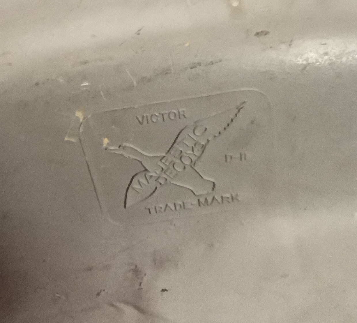 Duck Decoy Victor Animal Trap Company Water Fowl Mallard D-11 Old Vintage Hunt