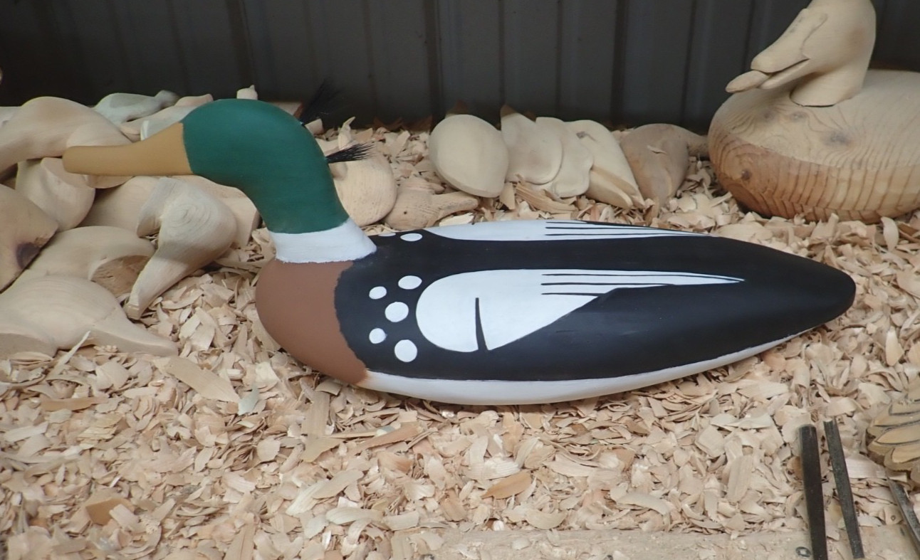 HG Decoy Millington MD Red Breasted Merganser Gunning Decoy