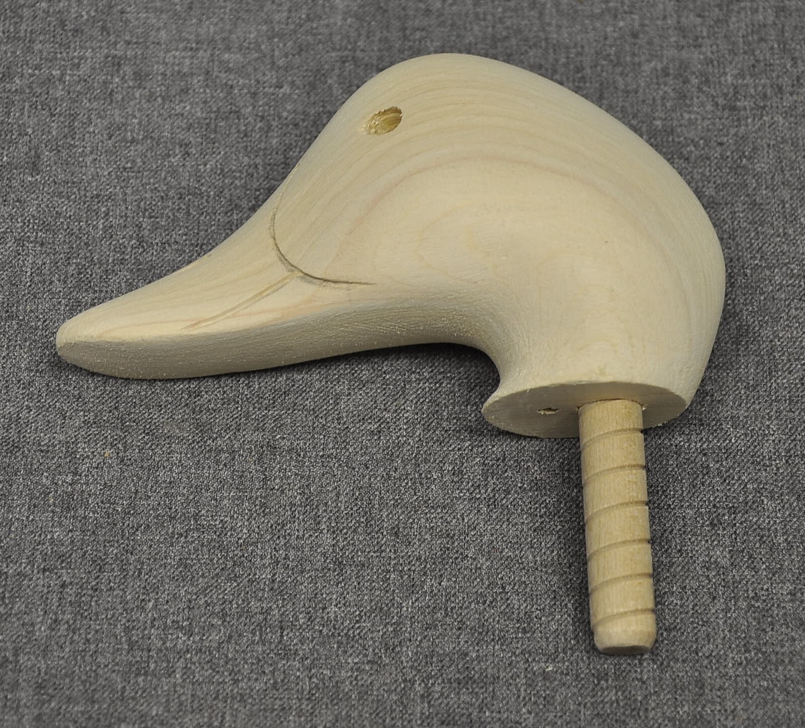 1-Mason STYLE CHALLENGE GRADE SNAKEY GOLDENEYE replacement head with 1/2″ dowel
