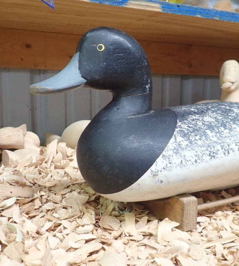 Charlie Bryan Middle River Maryland Blue Bill Drake Gunning Decoy