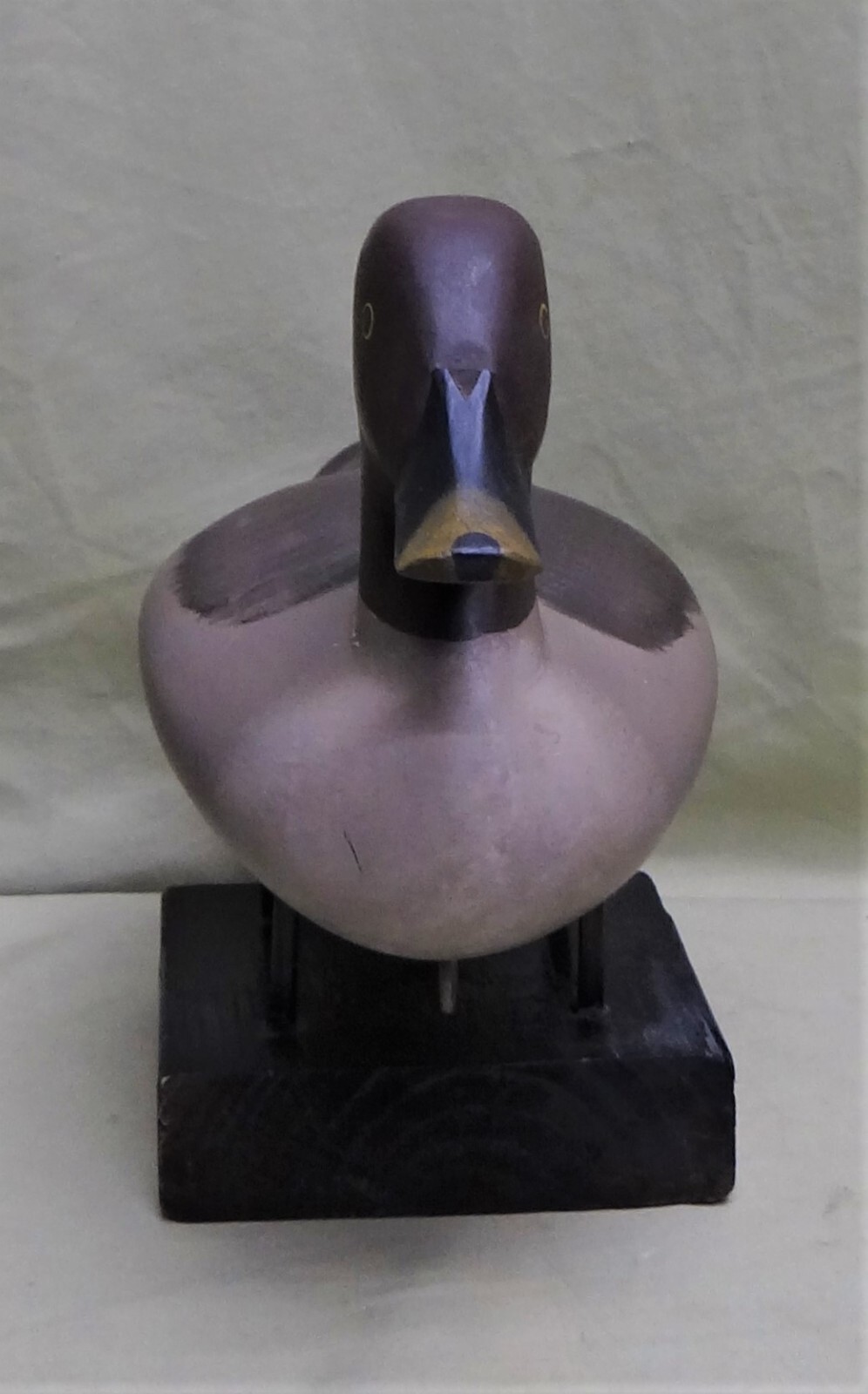 John Meredith, Worton, Md., Goldeneye Hen, Working Decoy, Signed