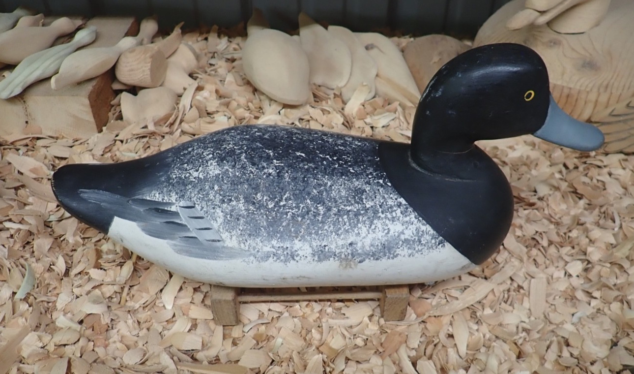 Charlie Bryan Middle River Maryland Blue Bill Drake Gunning Decoy