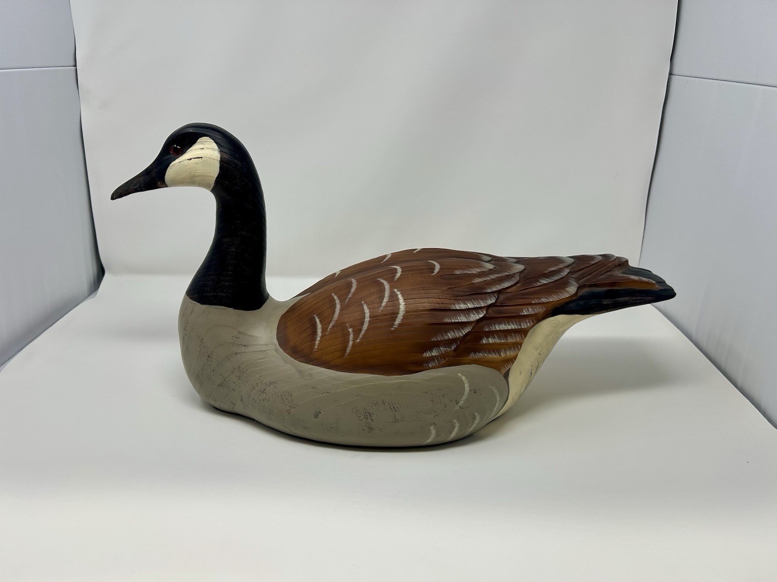 Vintage Tom Taber Ducks Unlimited Canada Goose Decoy – Full Size 20″