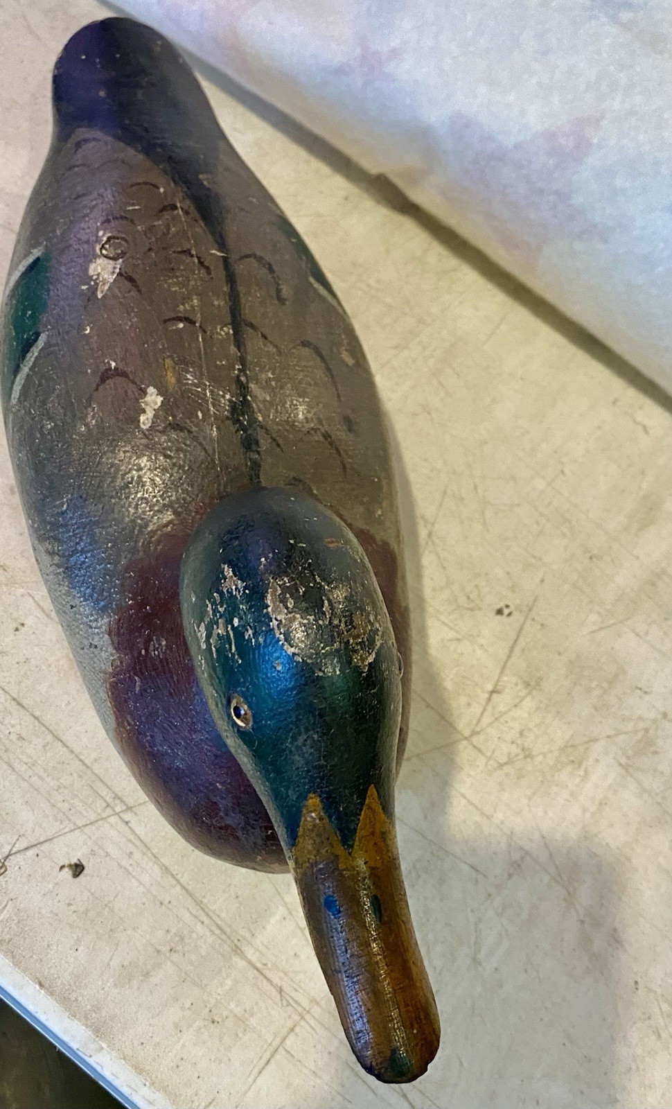 Mason Drake Mallard Wood Duck Decoy Origanal