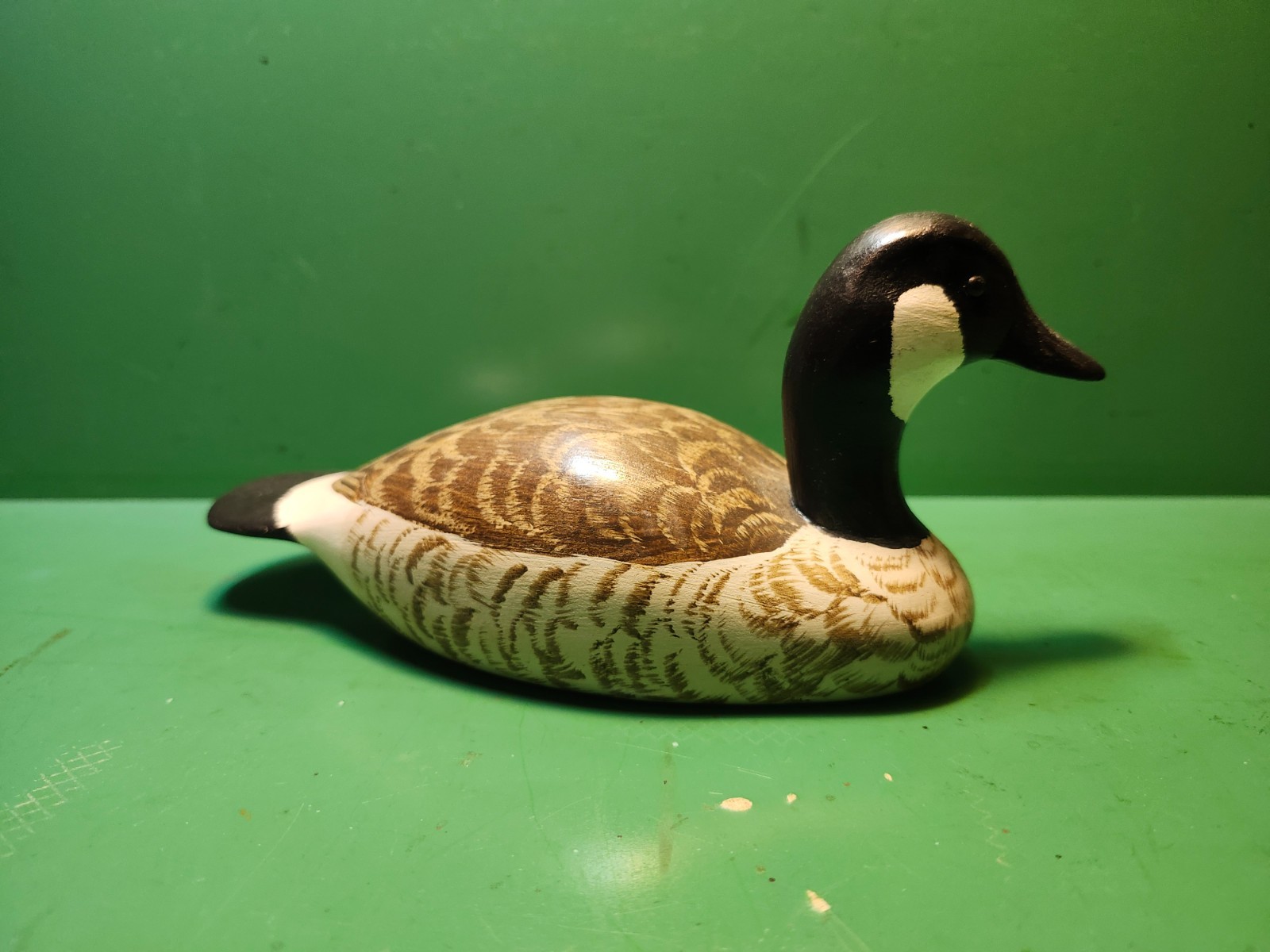 Miniature Canada Goose by Herb Daisey Jr of Chincoteague Virginia 7 INCH