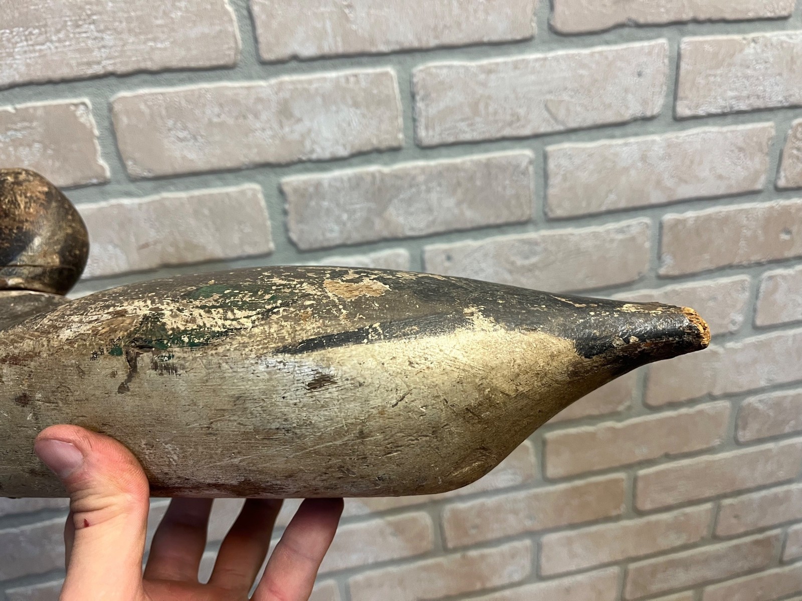 Vintage Mason Pintail Decoy Third Grade Original Paint Wooden Wood