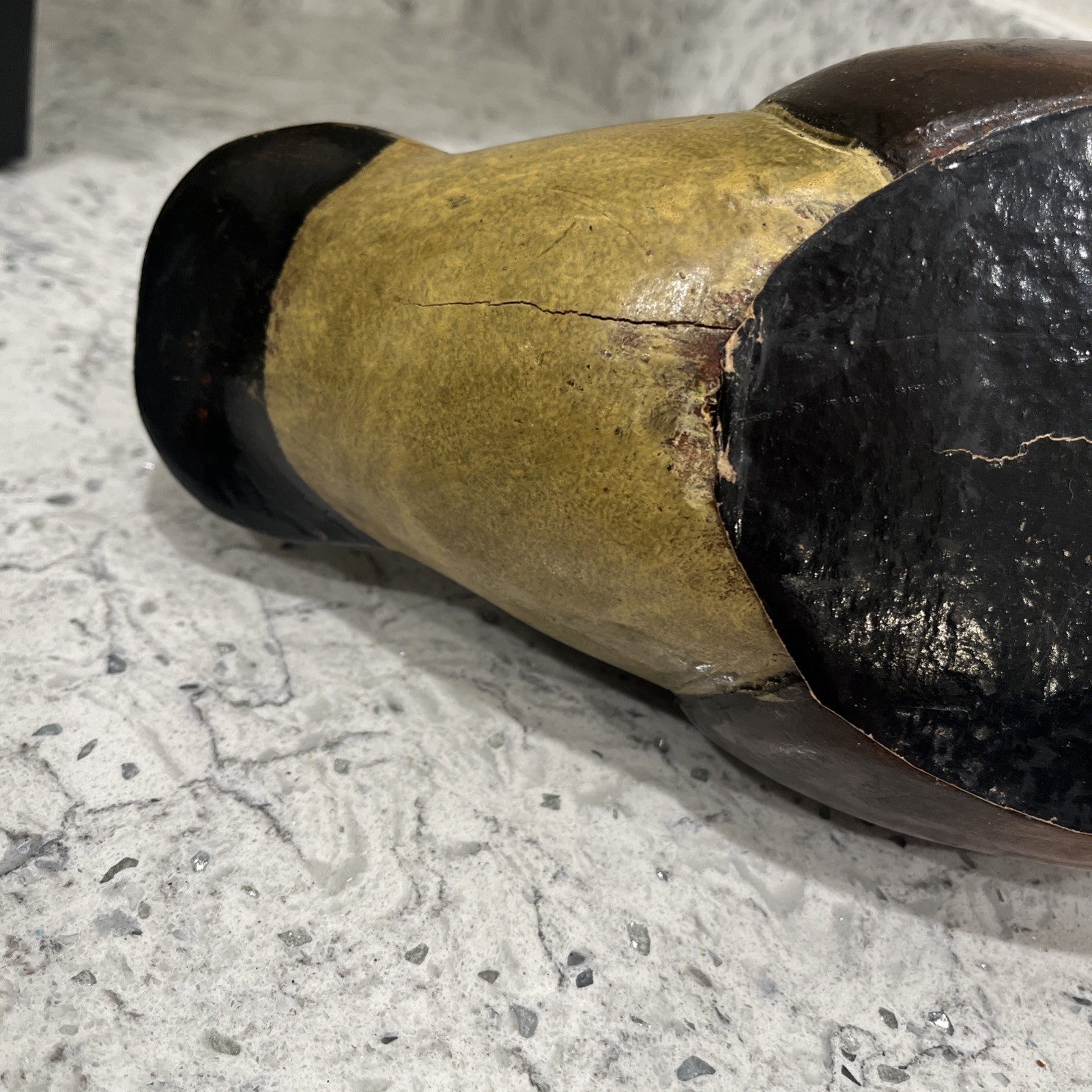Vintage Handpainted Carved Wooden Canadian Goose Decoy Geese