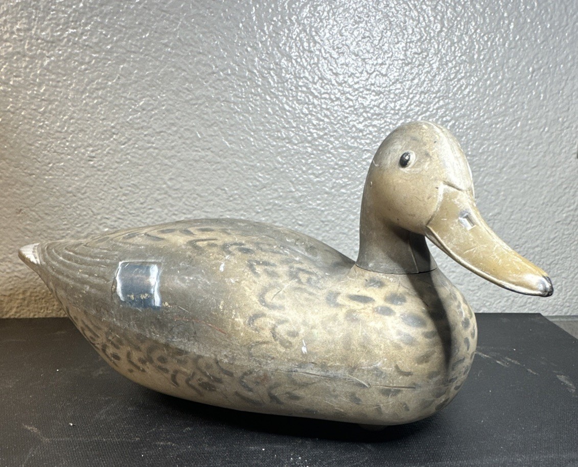 Vintage Duck Decoy American Trap Co USA Majestic Decoys Victor Plastic Decoy