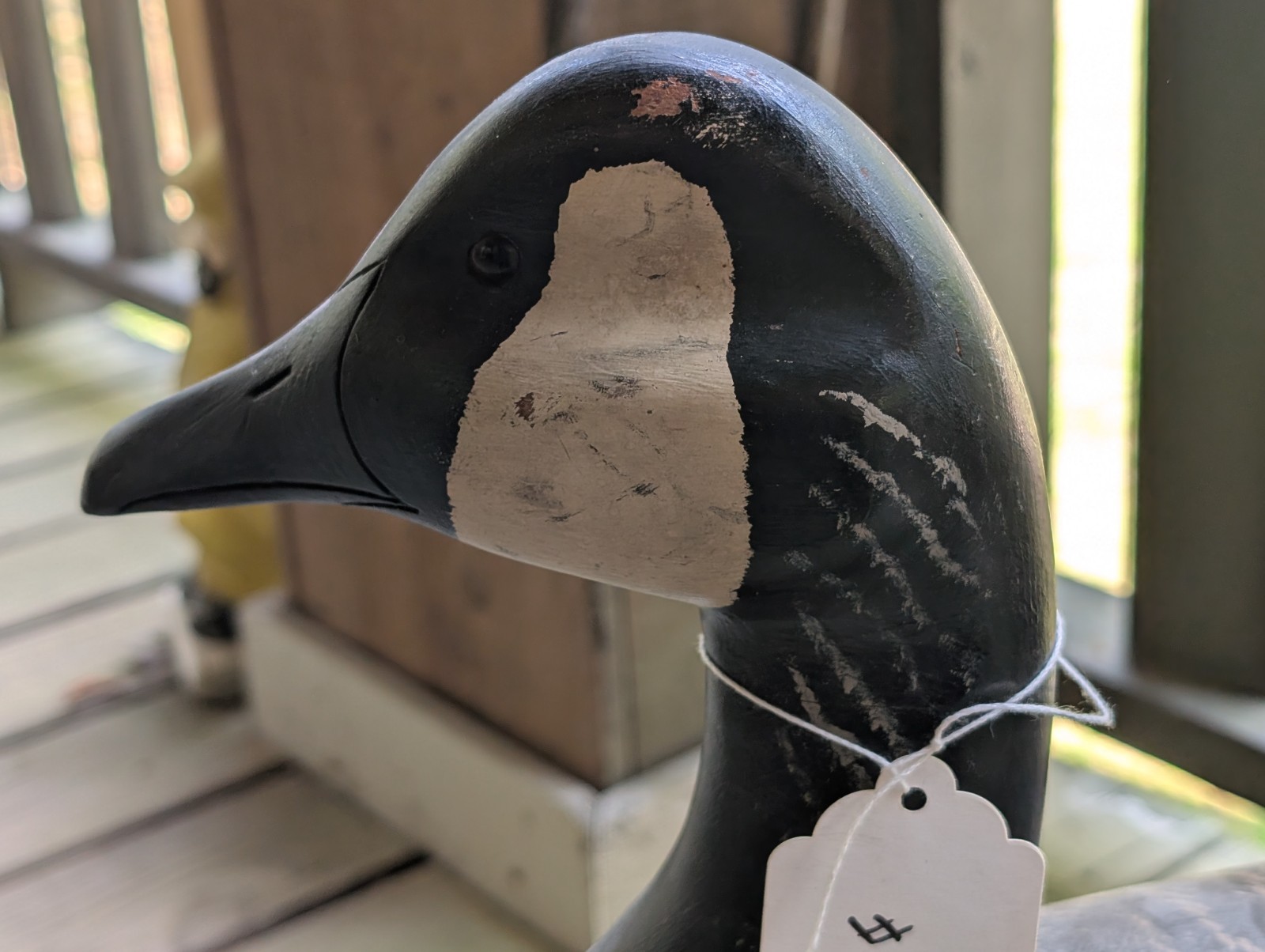VINTAGE CARVED WOODEN HUNTING DUCK DECOY FOR SALE #244 TRUE NORTH DAVID SIMANDL