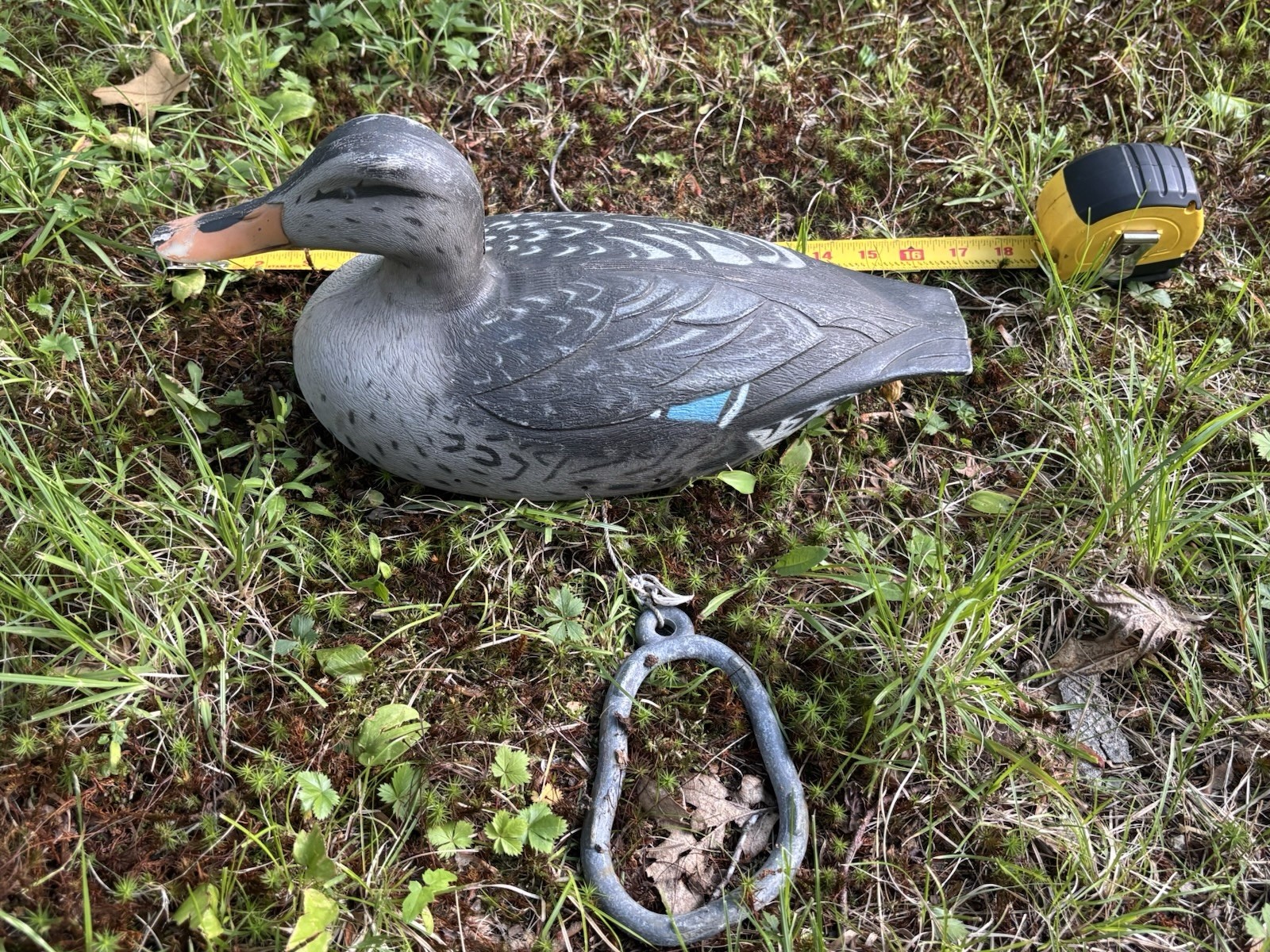 Victor Duck Mallard Decoy by Woodstream Corp. With Weight VINTAGE Hunting Decoy