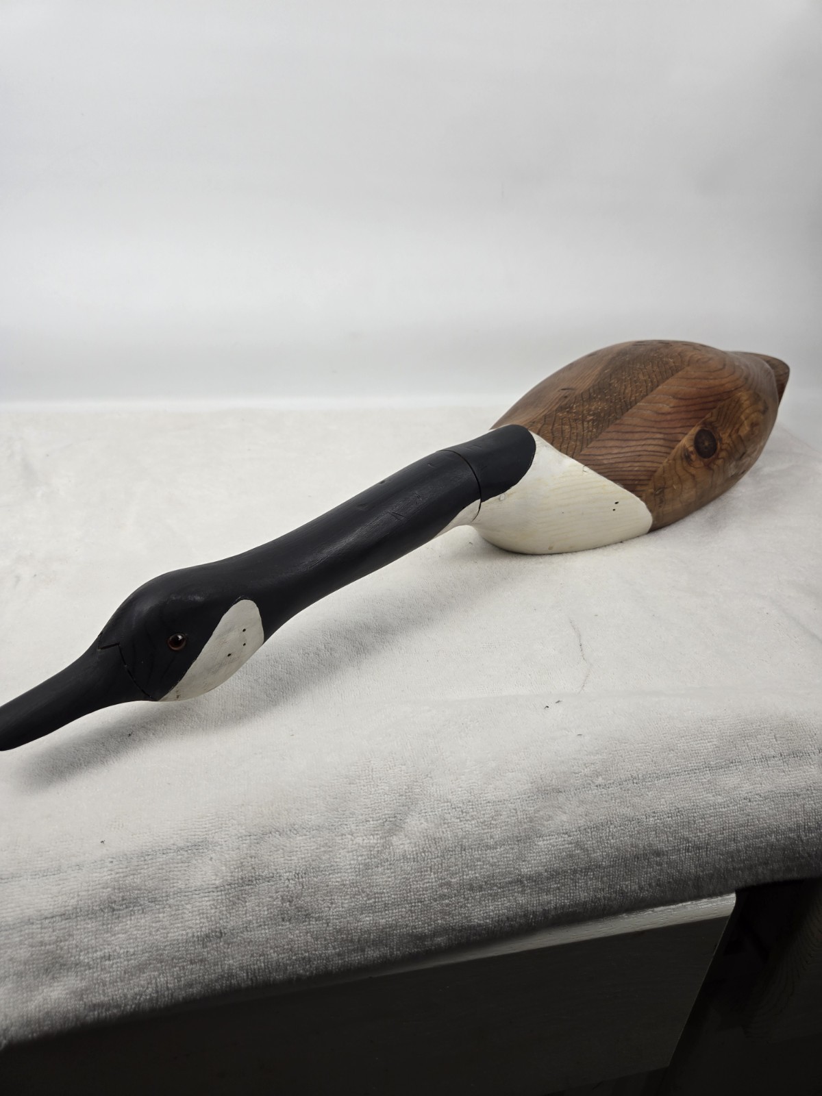 Vintage Wooden Canadian Goose Decoy By R. Livingston