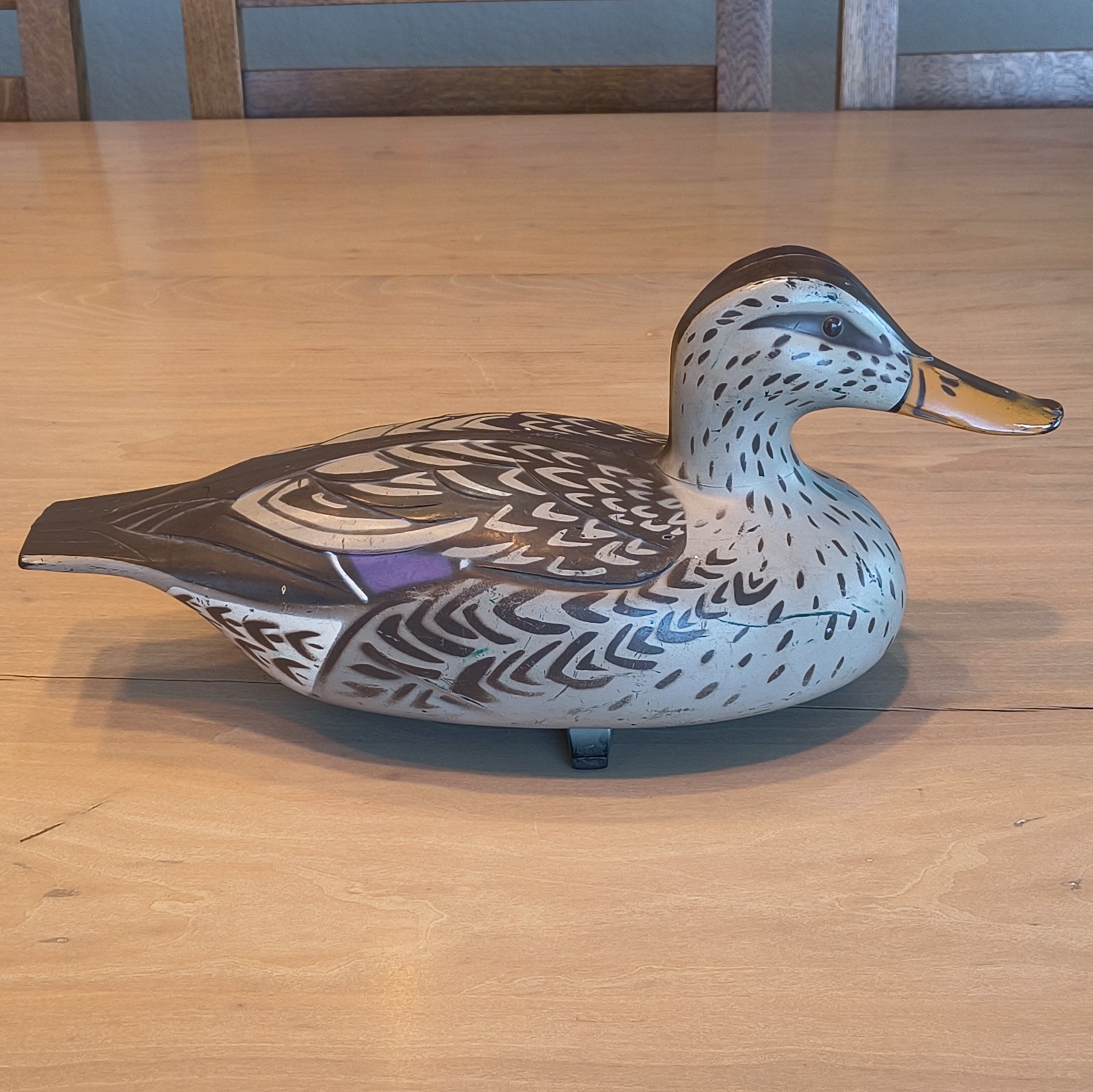VICTOR Mallard Duck Decoy Male Female Pair Plastic VICTOR 1967