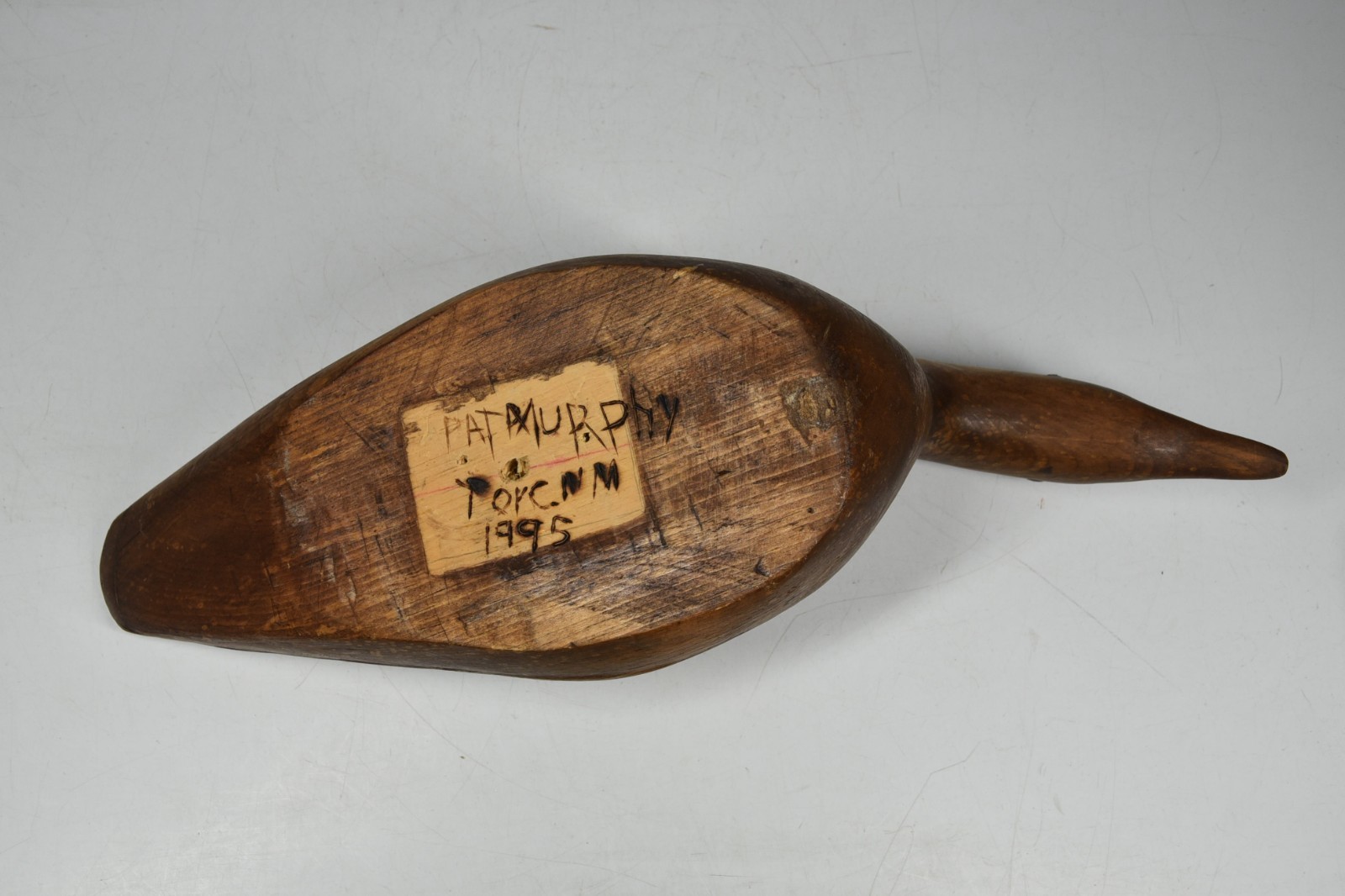 Vintage Merganser Primitive Wooden Duck Decoy Pond Lake Hunting Cabin Decor