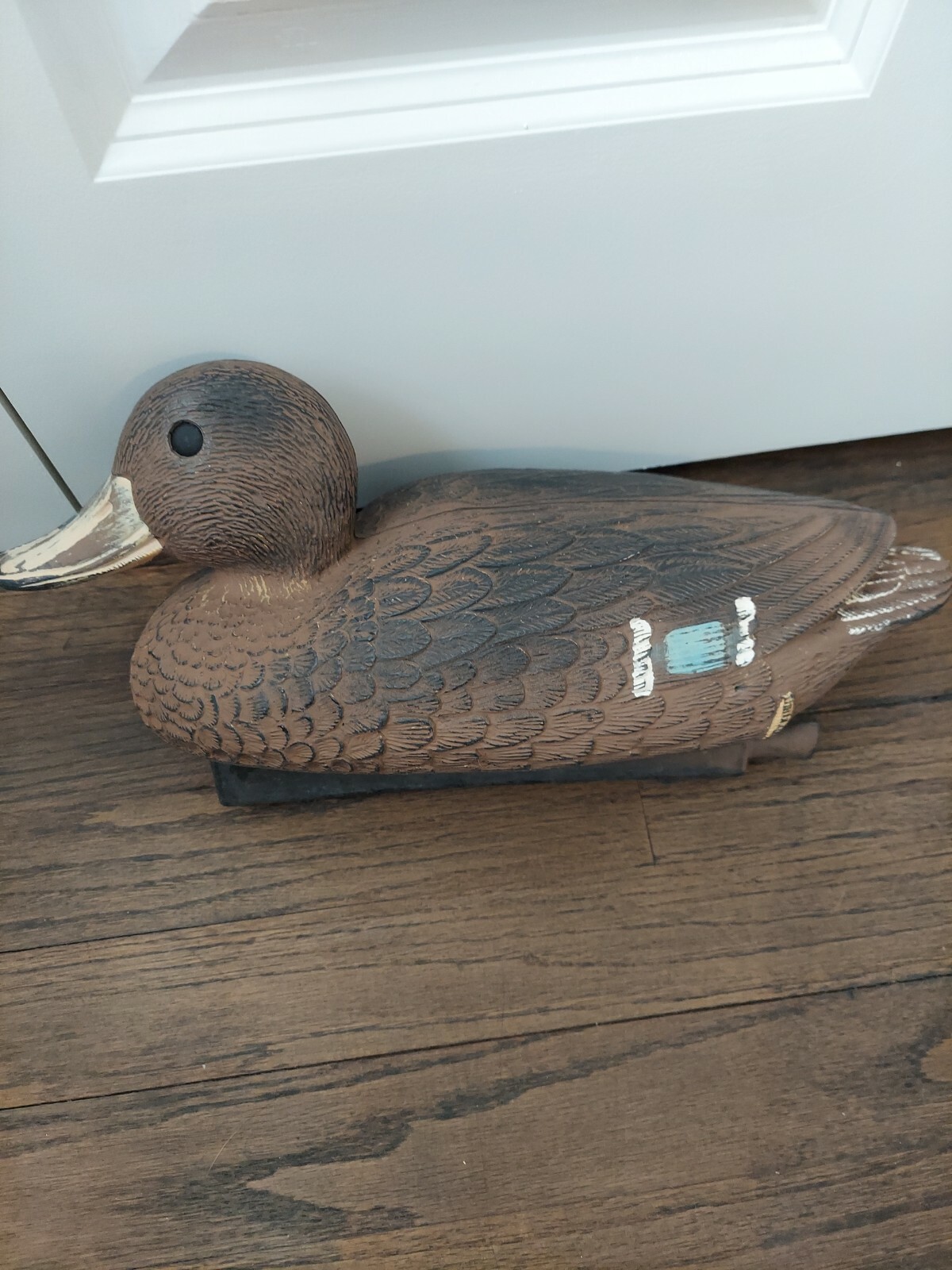antique feather lite ffd-mal duck mallard plastic decoy vintage