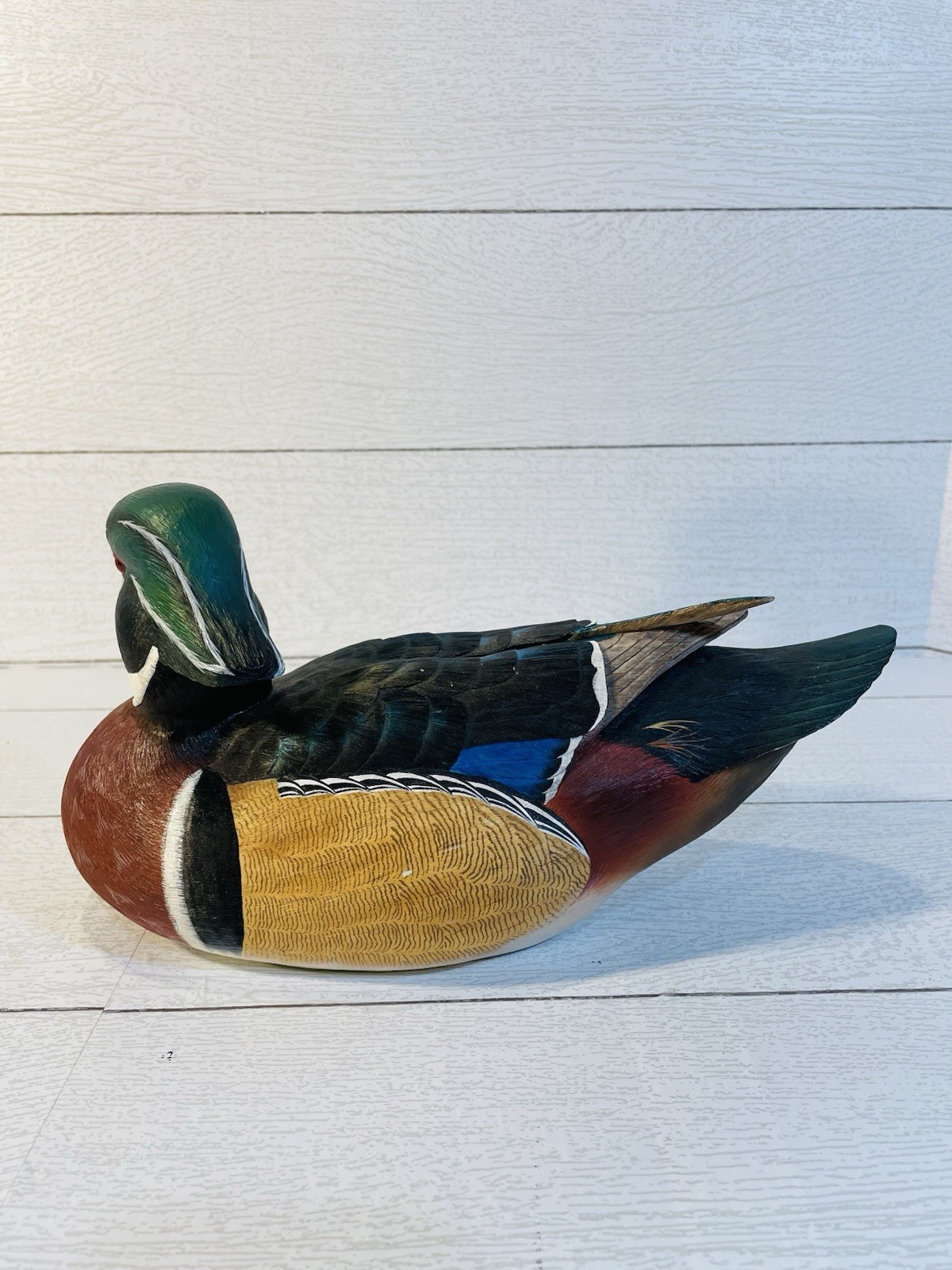 George Kruth Wood Duck North American Ducks Decoy Collection Figure Danbury Mint